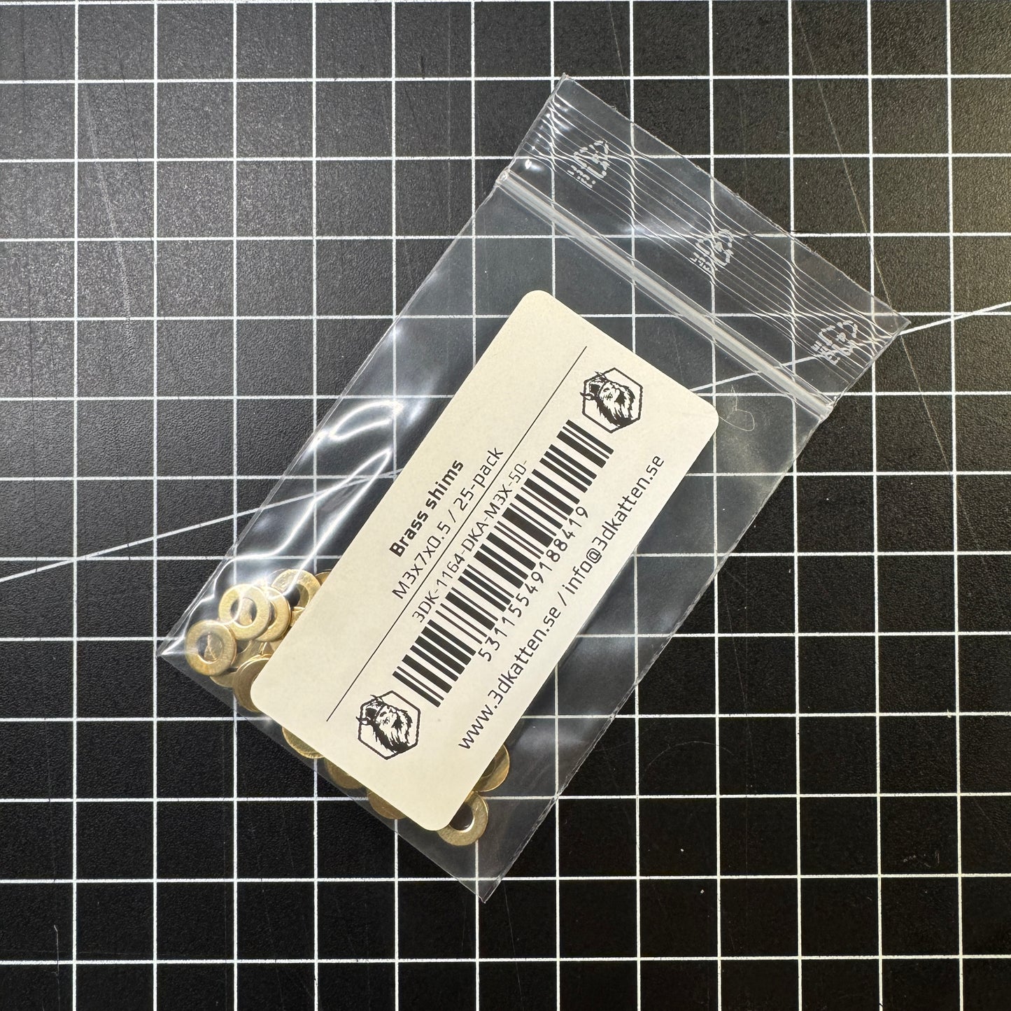 Brass shims